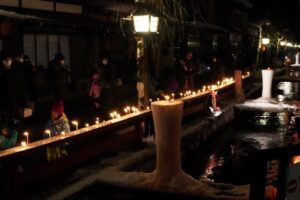 千本ろうそく　三寺まいり　飛騨古川